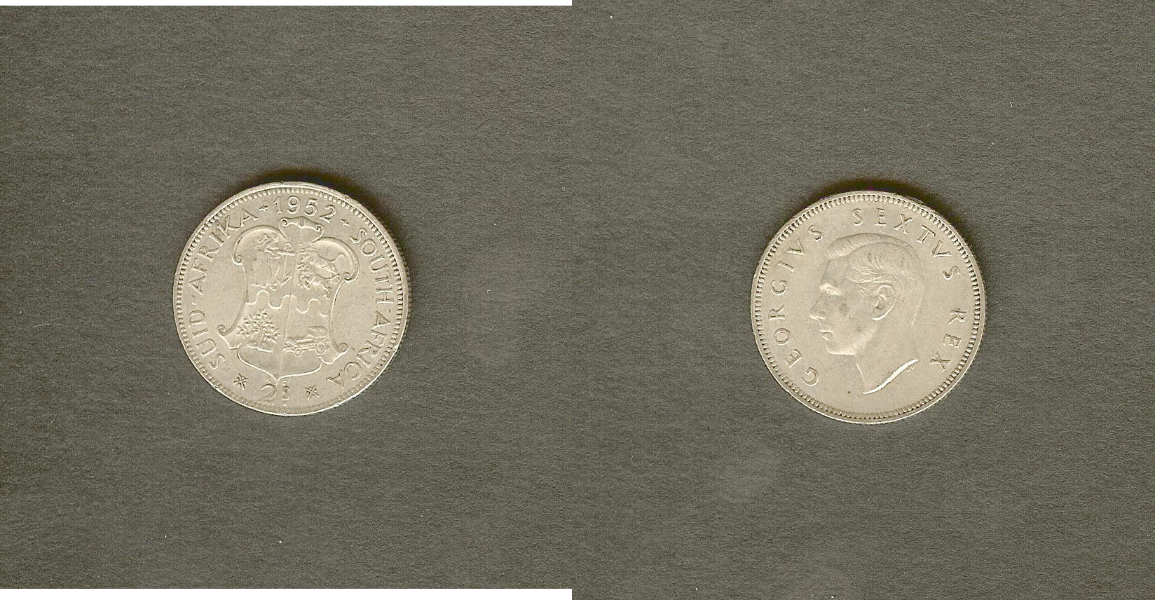 South Africa 2 shillings 1952 EF/gEF